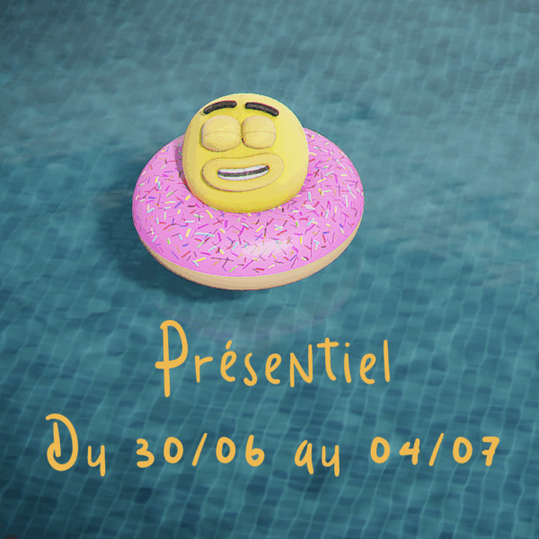 Camp d'été d'animation 3D 2025 du 30/06 au 04/07 - Présentiel