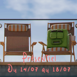 Camp d'été d'animation 3D 2025 du 14/07 au 18/07 - Présentiel